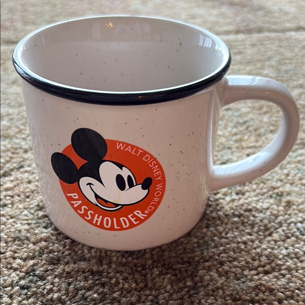 Disney 2018 Epcot 25th Anniversary Passholder Orange Bird Flower & Garden Mug - Picture 3 of 4